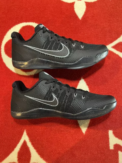 Nike Kobe Xi 11 Triple Black Cool Grey Dark Knight 836183-001 Men'S Size 8  $250.00 - Picclick