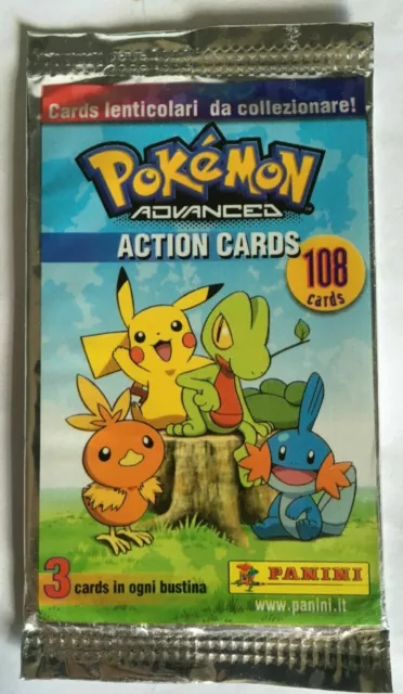 Booster Paquete Figuras de Acción Card Pokemon Advanced Lamincards Neuf Mint