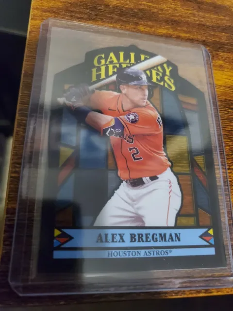Topps Gallery 2022 Alex Bregman Gallery Heroes Stained Glass