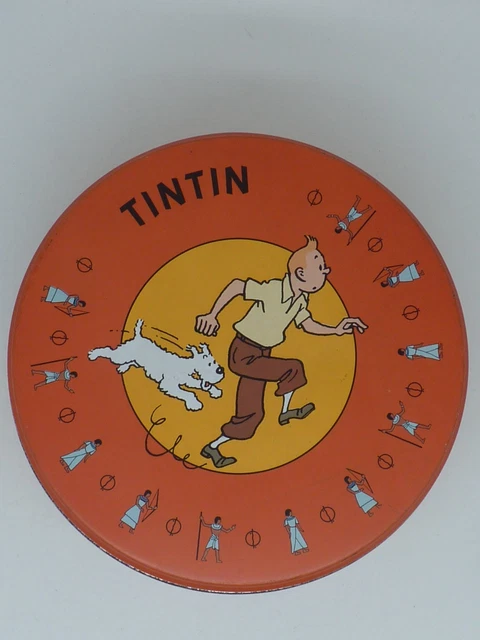 Boîte à Bonbons Métal Tintin - Les Portraits - Édition Brochet 1965