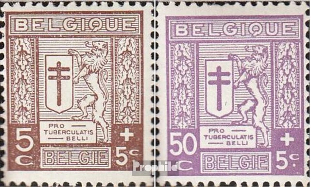 Belgique 218,220 neuf 1926 la tuberculose