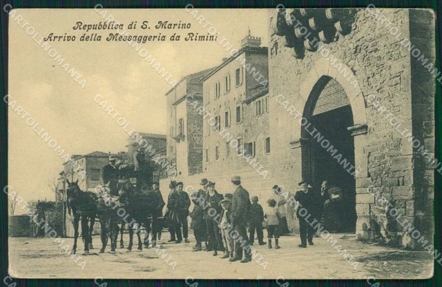 San Marino STRAPPINO cartolina QZ4706