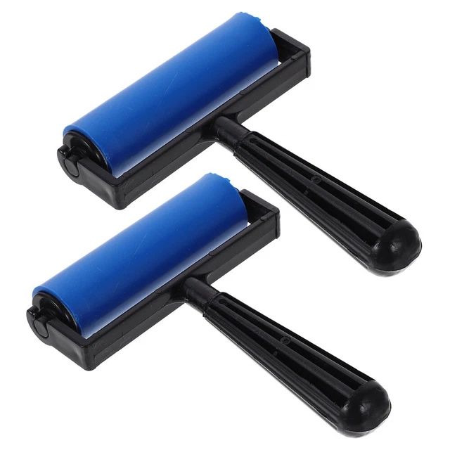 2 Pcs Manuelle Bastelwalze Multifunktionsbrayer Kind Austauschbar Rolle