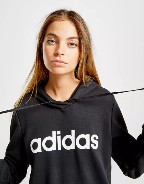 adidas essentials core hoody in black size M