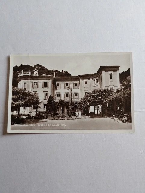 San Pellegrino Terme - Giardino del Palace Hotel - Vg. 1942
