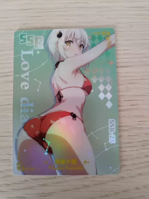 Touju Koneko CARTE SSR Goddess Story Premium Card Waifu Anime Holo Foil