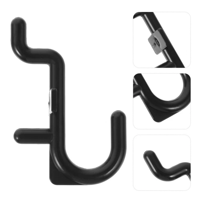 Lot De 50 Crochets J En Nylon Noir – Fixation Solide Pour Kayak, Canoë, Bateau, Bungee – Résistants Et Durables