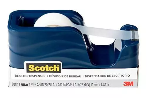 Scotch Wave Desktop Tape Dispenser (c20wavemi)