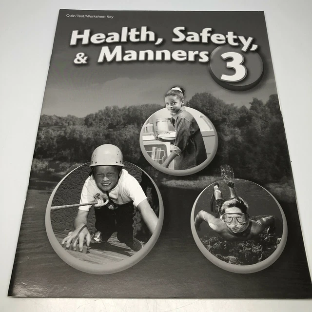 ABEKA HEALTH SAFETY & Manners 3 Quiz/Test Worksheet Key, Like New EUR 9 ...