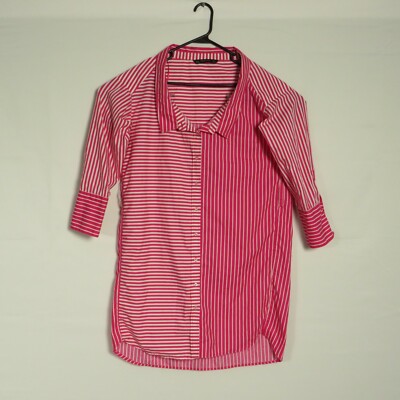 Zara Women's Dress Small Plus Size Long Sleeve Button Up Collared T-Shirt Dress