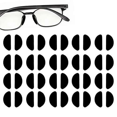 20 Paires Coussinet de Nez en Mousse Adhésif Coussinet Nez Lunette Enfant Pla...
