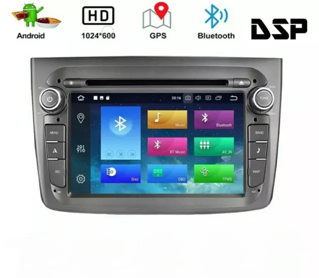 Autoradio Stereo Android  ALFA Mito GPS WI-FI Bluetooth Carplay e Android Auto