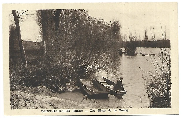 CPA Ancienne – Environs De Saint-Gaultier : Moulin De Connives Sur La Creuse