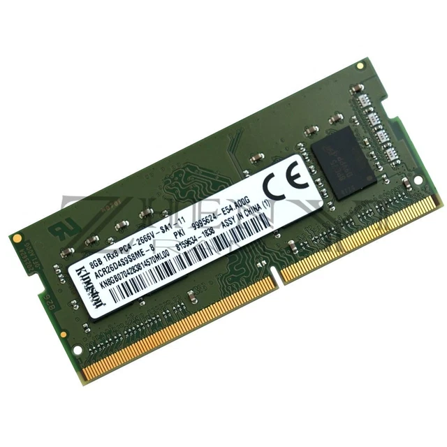 RAM Pour Portable DDR3 1333MHz - Lot De Barrettes 16 Go (2x8 Go), 4 Go, 2 Go, Compatibles Kingston