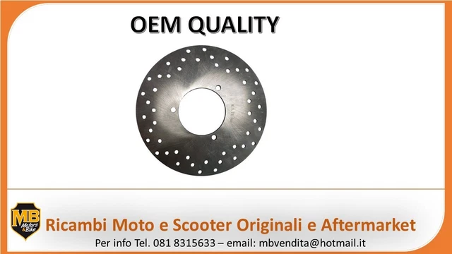 Disco Freno Posteriore Yamaha Majesty 250 1998 1999 Oem Quality