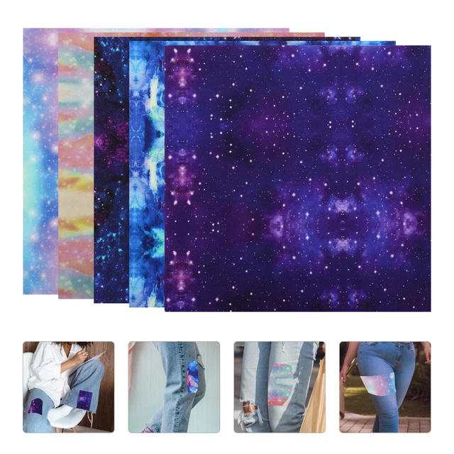 5 piezas Fat Quarter Paquete De Tela Acolchada Tela Algodón Digital