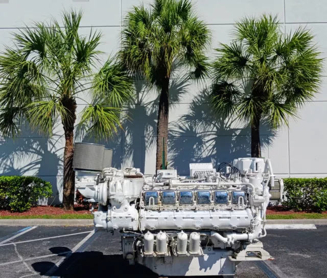 MTU 12V396 TE84, Marine Diesel Engine 2040Hp @ 1900rpm