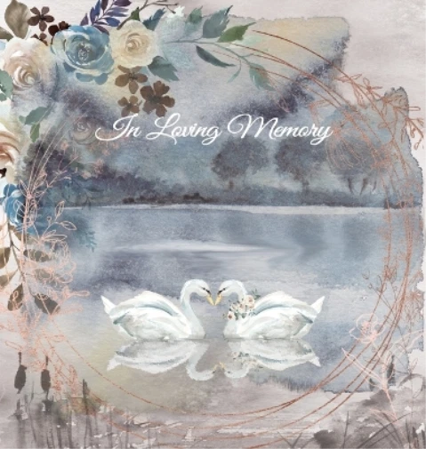 In Memory Of - A Memorial Guest Book By Miriam Hathaway | Hardcover | 9781946873545