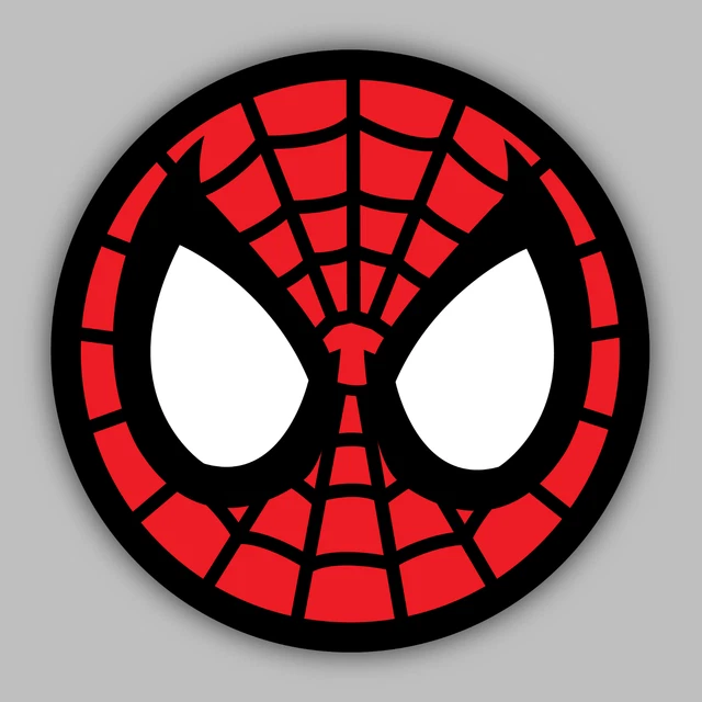 SPIDERMAN VINYL STICKER/DECAL Cartoon Comic Avengers Marvel