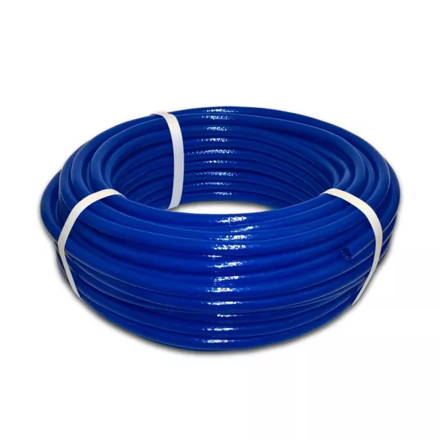 Virgin Methanol Speedway 6 mm Bohrung PVC verstärkter Kraftstoffrohrschlauch - blau pro Meter