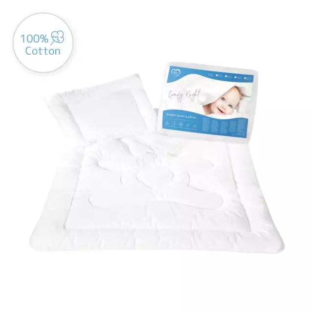 Juego de relleno de edredón y almohada para cuna, cuna 120x90 cm 100% algodón opt.8