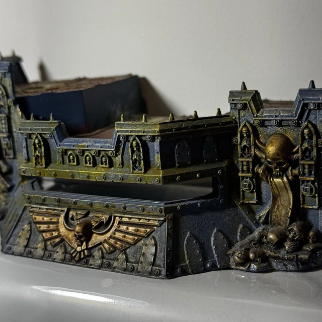 Ruine Warhammer 40K – Wall Of Martyrs Firestorm Redoubt – Plastique – Occasion Incomplet