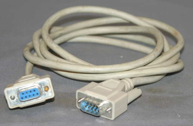 6' DB9-M to DB9-F Cable