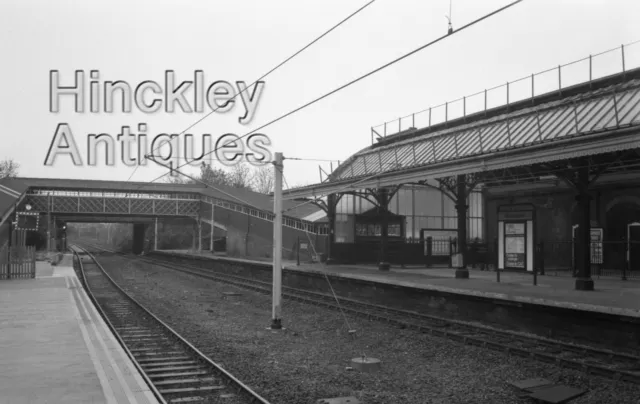 35mm Negative Scene View Tyne & Wear Metro Monkseaton Overground Station 1982