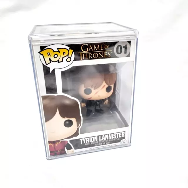 Tyrion Lannister 01 Scarred GOT Funko Pop PopCultcha Edition in Hard Case
