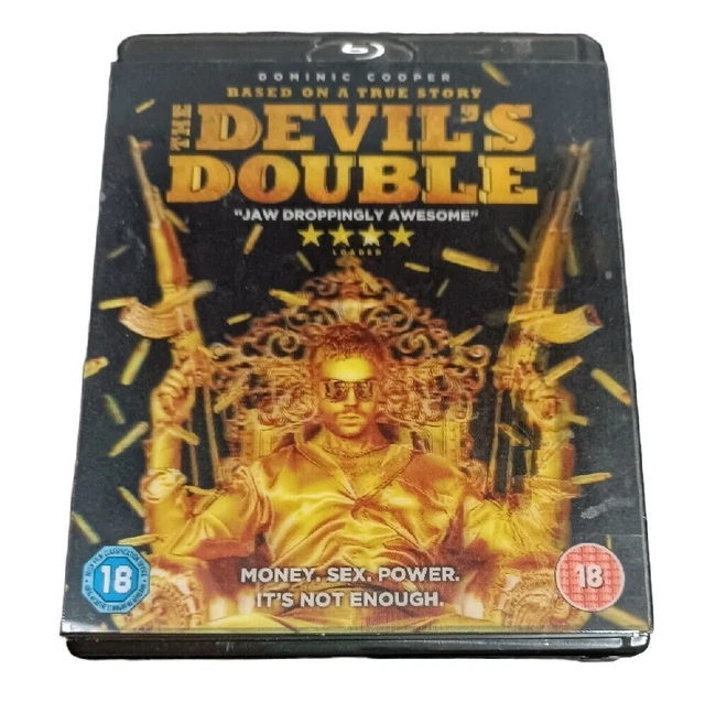 THE DEVILS DOUBLE Blu-Ray, Dominic Cooper Cert 18 Used VGC Free P&P £3. ...