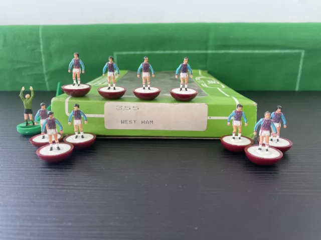 #RARO Subbuteo Lw leggero ref 355 West Ham Team in perfette condizioni mp