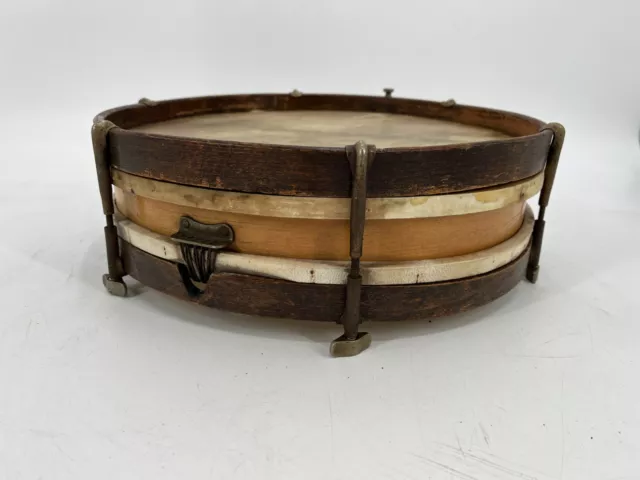 Antik Vintage Holzrahmen 14" Snare Drum