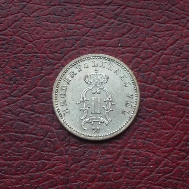 Norway 1889 silver 10 ore