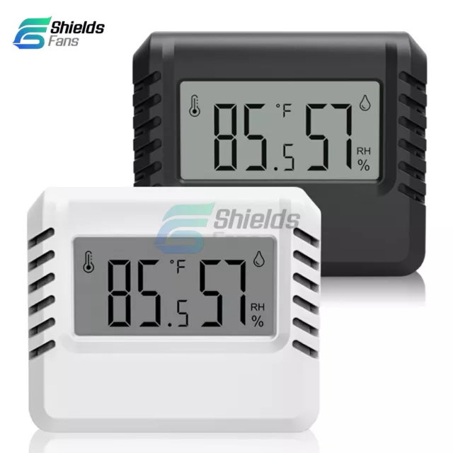 Thermometer Indoor Digital LCD Hygrometer Temperature Humidity Meter Magnetic