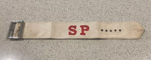 Australian SP Armband Hicks & Atkinson 1916 Stretcher Party/ Bearer