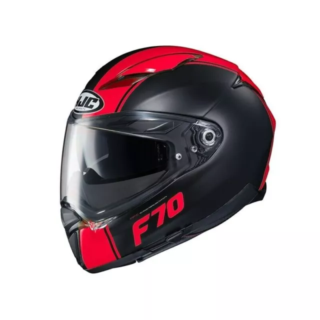 Casco integrale HJC F70 Mago Nero Rosso