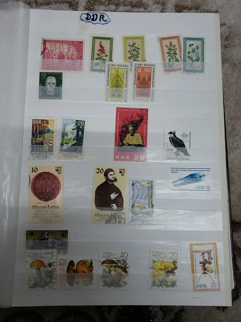 Briefmarken DDR, Weltweit ,Sehr alt, Sammlungsauflösung, Konvolut, Lot,sehe Foto