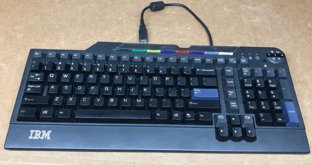Clavier IBM SK-8820 - AZERTY - Noir - Occasion - Clavier Autonome