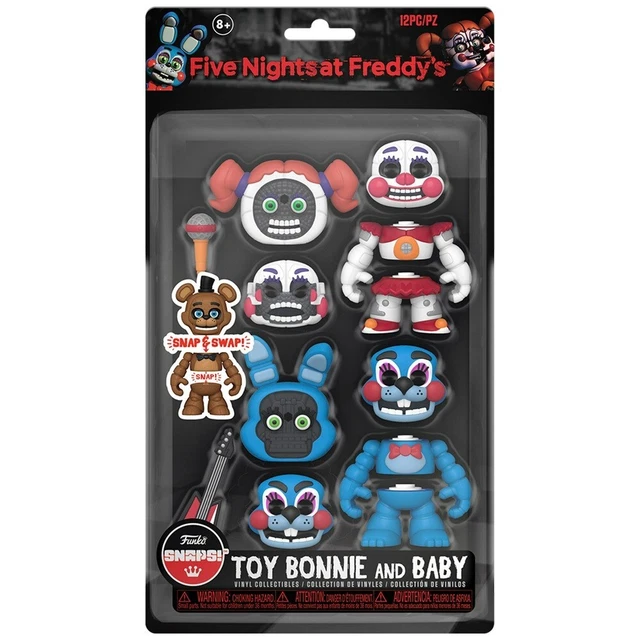 FIVE NIGHT'S AT Freddy's Toy Bonnie and Baby snap Action Figure Toy