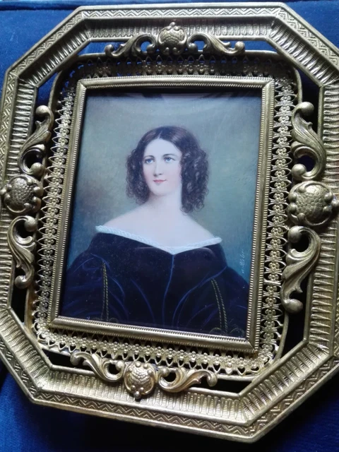 Miniatura Dipinta Da M. Stieler Commissionata Da Re Ludwig I Di Baviera Nel 1843