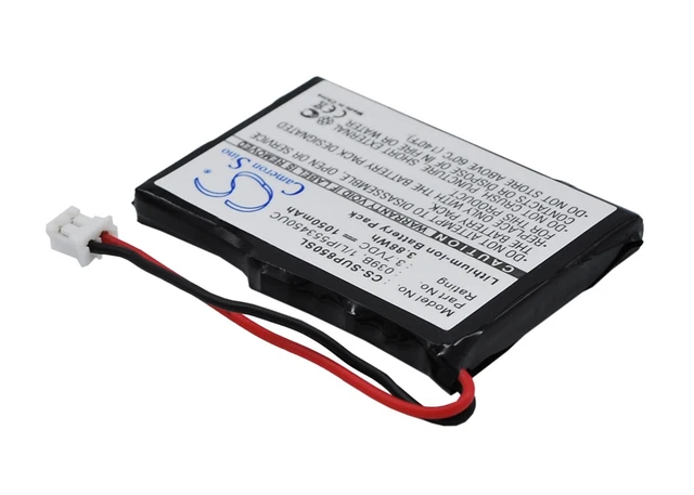 vhbw Batterie remplacement pour Mitac Mio 1ICP6/35/51