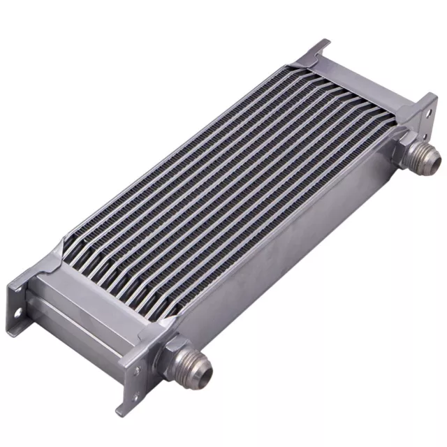 Universal Aluminum 10AN 13-Row Oil Cooler & Relocation Kit w/ Filter Adapter 2