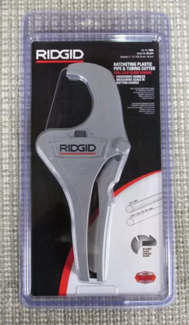 Ridgid RC-2375 1/8" - 2 3/8" Ratcheting Plastic Pipe and Tubing Cutter 30088