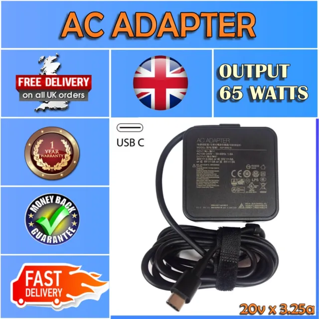 Ac Power Adapter For Samsung Galaxy A03S A12 A32 A22 A52S 5G Laptop