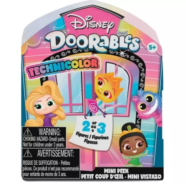 Disney Doorables 2024 Technicolor Takeover Edition - Series 11 - Mini Peek - New