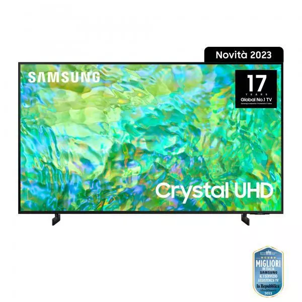 Samsung Series 8 Crystal UHD 4K 43" CU8070 TV 2023 3