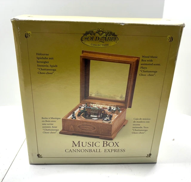 VTG CANNONBALL EXPRESS Mr. Christmas Gold Label Collections Music