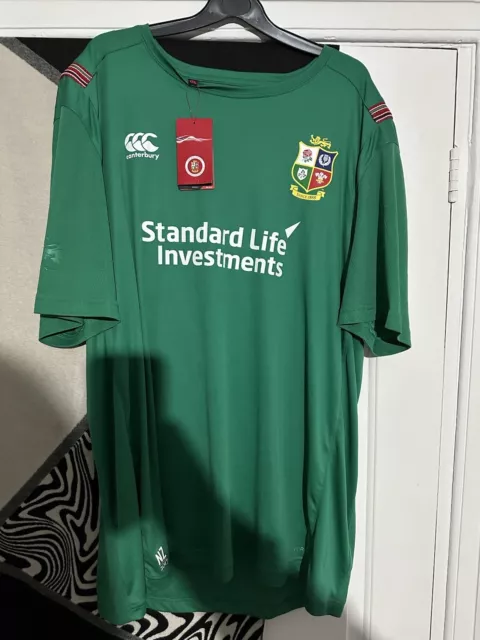 Canterbury British & Irish Lions Training Vapodri Superlight Top Size 4Xl Bnwt