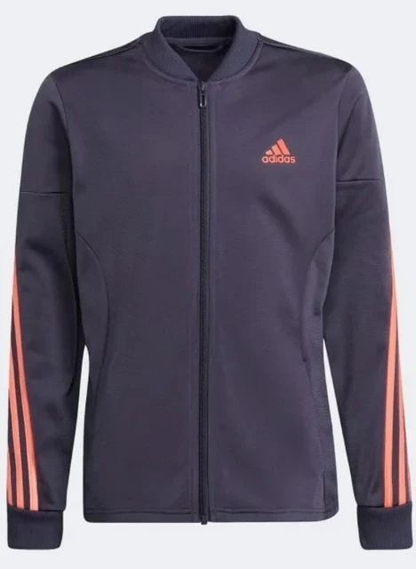 Adidas Zip Up Tracksuit Jacket Age 15 - 16 Years Girls Junior Kids  New Rrp £34