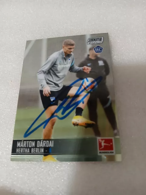 Trading Card signiert Marton Dardai Hertha BSC Berlin NEU